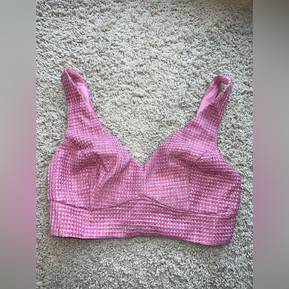 Pink Twill Showpo Top